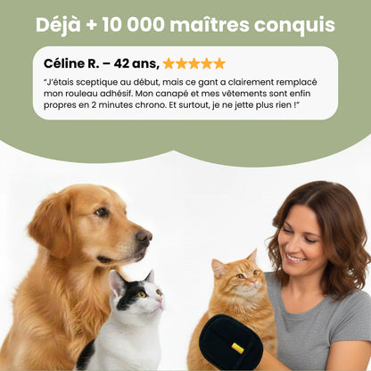 FurFree™ – Gant Anti-Poils Réutilisable & Écologique